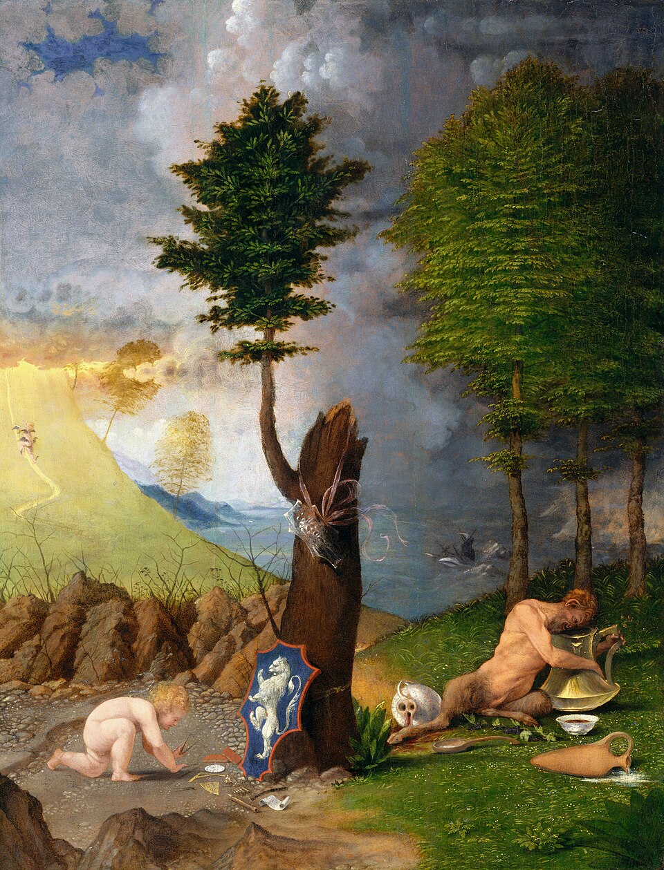 Allégorie vertu/vice