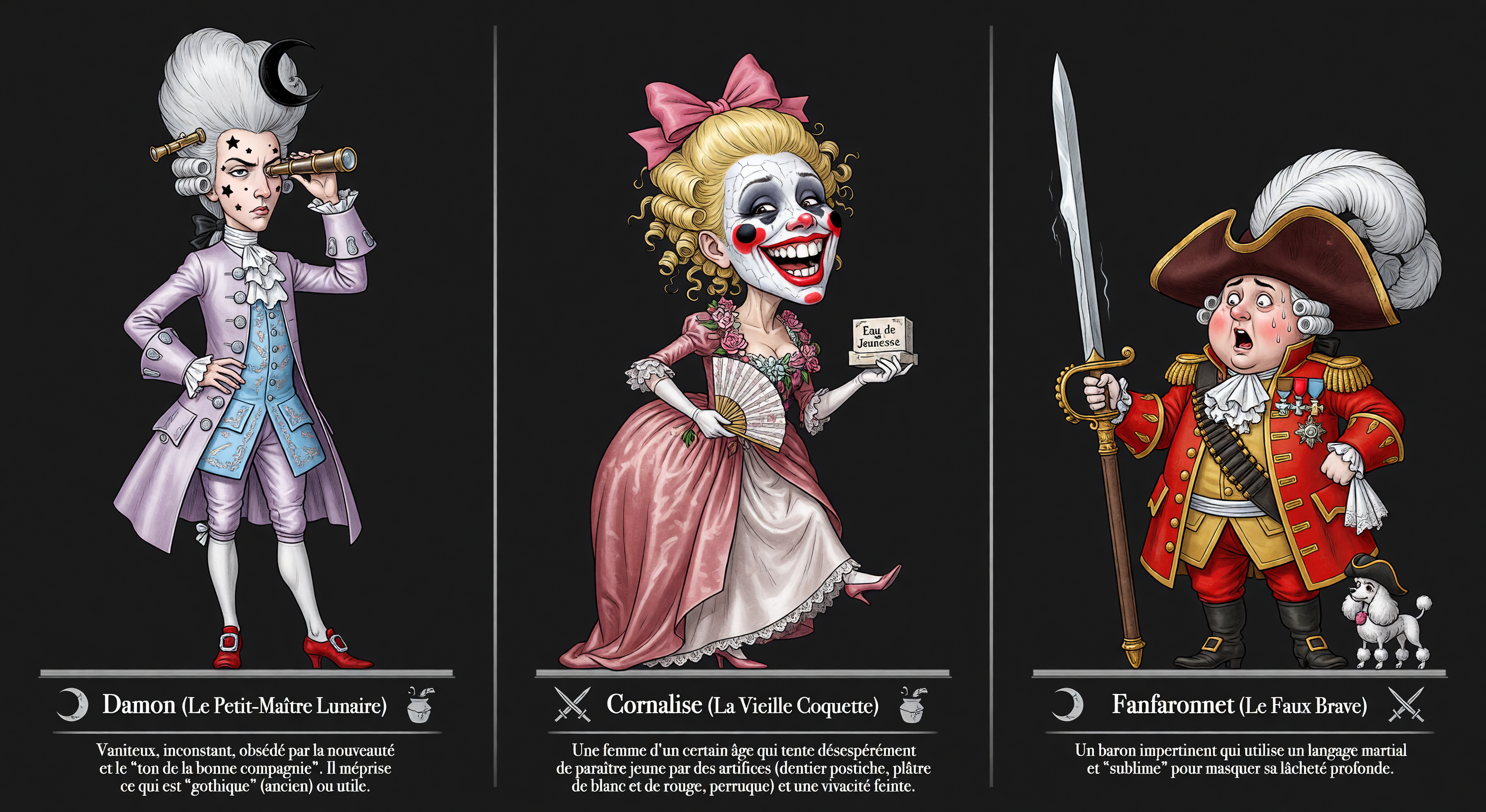 Personnages du premier ciel