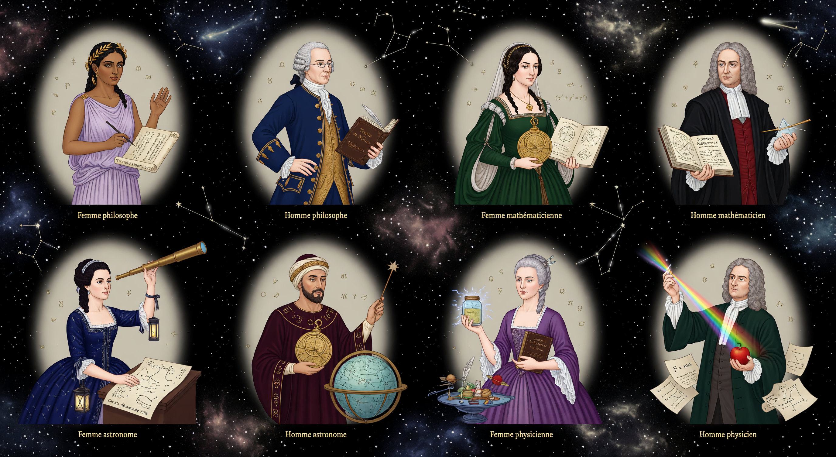 Personnages du cinquième ciel